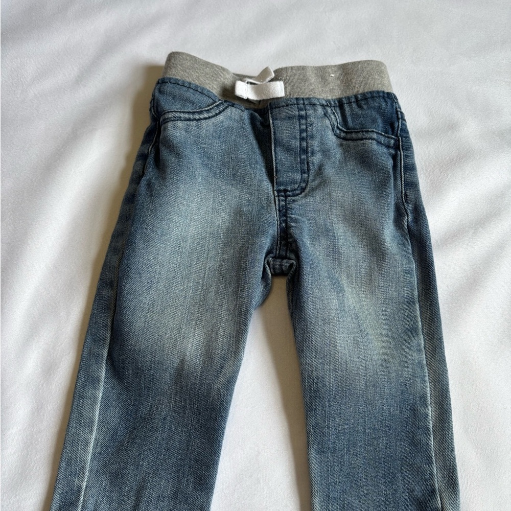 Garanimals Blue Jeans with Elastic Waistband and Straight-Leg Fit